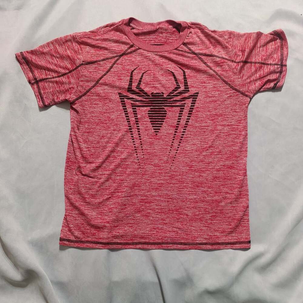 Marvel Spider-Man Athletic T-Shirt Red Space Dye